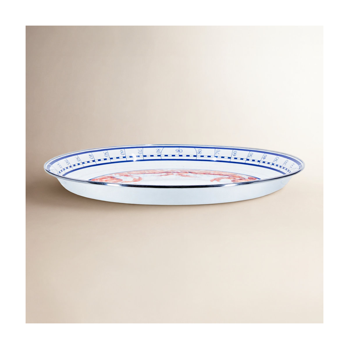 Golden Rabbit Enamelware Serving Tray - Thumbnail 5