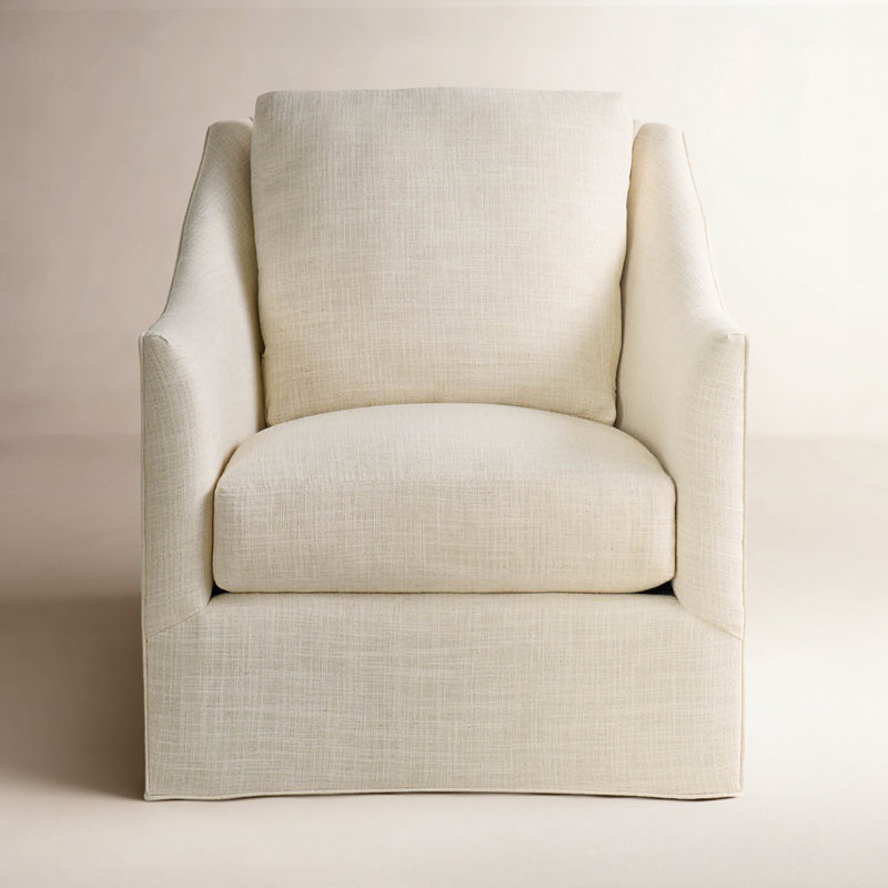 Anelis Walter Swivel Chair, Kasler Cream