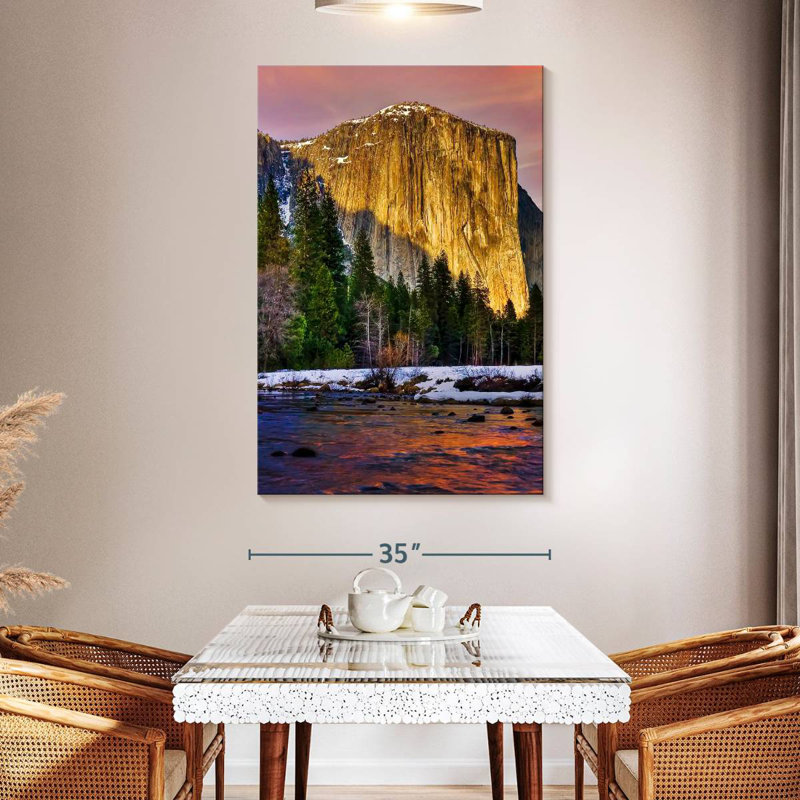 Alvord El Capitan Rock Formation, 51" H x 34" W