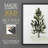 Watercolor Pine I Framed Print - Solid Wood-802481586-802481597
