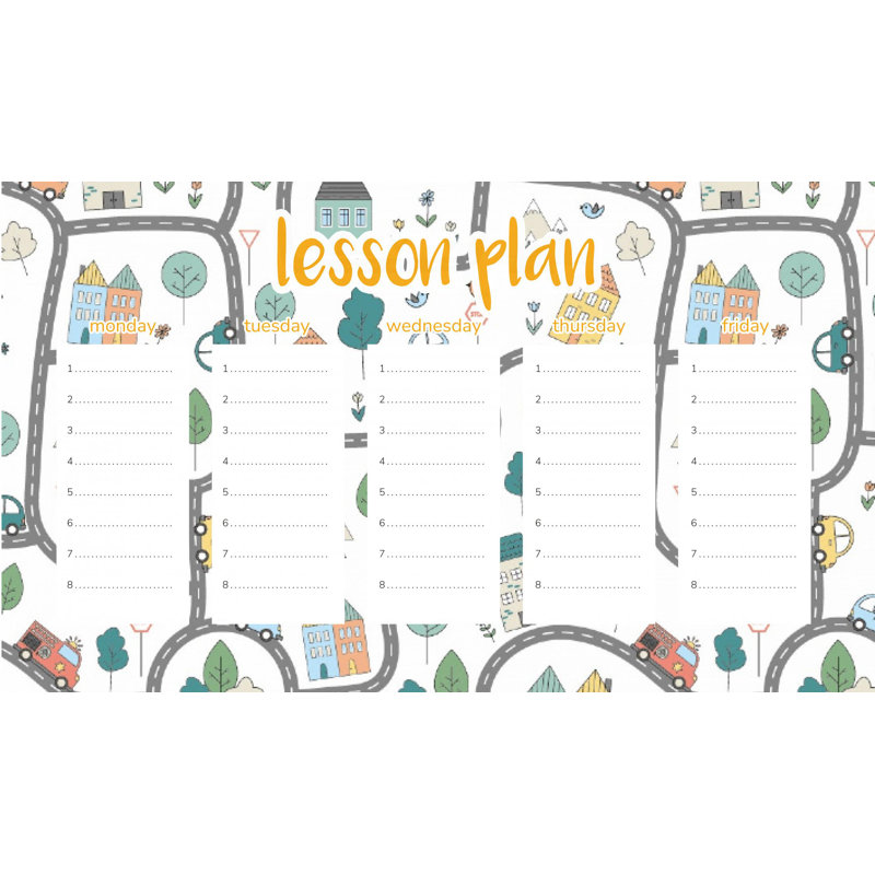 Magnetic Lesson Plan City Streets
