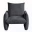 Chaise d'appoint rembourrée avec coussin-132275789