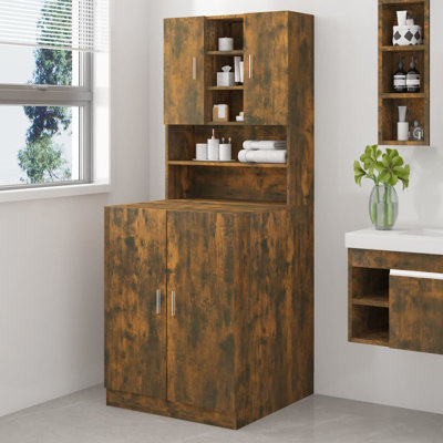 Moree Freestanding Tall Bathroom Cabinet
