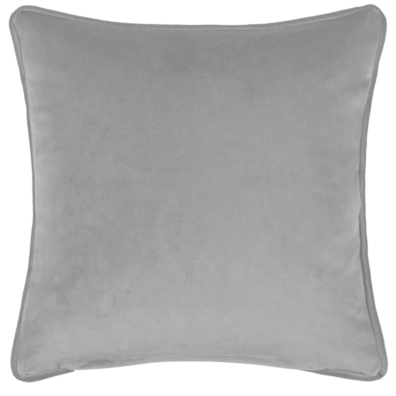 Parcevall Lavender Floral Piped Cushion, Orange, 55cm x 55cm
