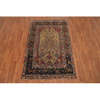 Vegetable Dye Traditional Rug 4x6