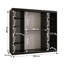 3 Door Manufactured Wood Wardrobe