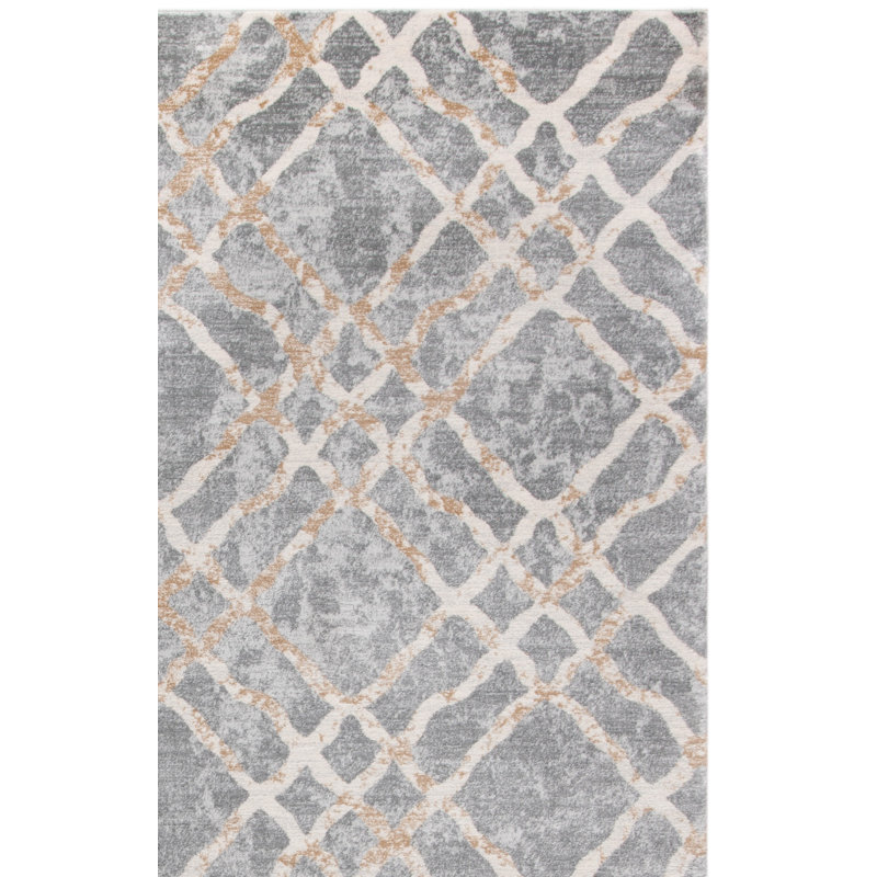 Tapis géométrique Winnols Performance, Rectangulaire 3 pi x 5 pi