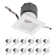 Pop-in 4" LED Slim Profile Recessed Lighting Kit