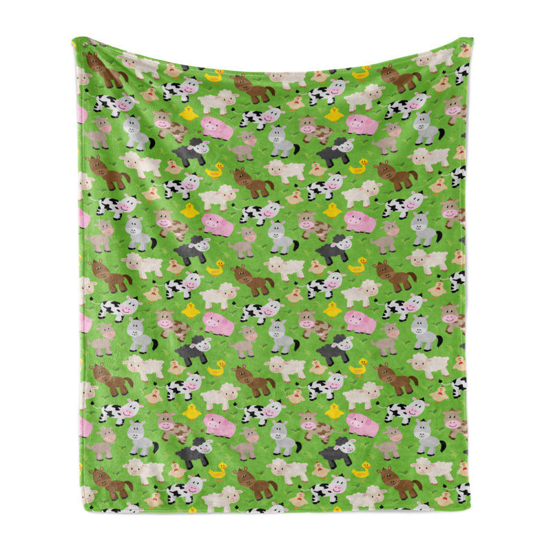 Fleece Throw Blanket, 60" W x 80" L