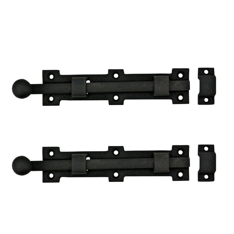 Slide Door Rough Wrought Iron Bolt