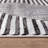 Cream Black Modern Maze Area Rug-1355310182