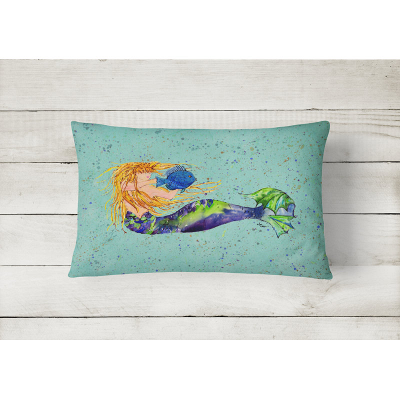 Outdoor Reversible Throw Pillow