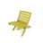 Grandcourt Fully Assembled All-Weather Recycled HDPE Outdoor Folding Patio Chair-630115121