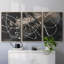 Midnight Swirl III - Toile encadrée multi-pièces-1126774619-1126774618