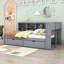 Lit de jour en bois tou avec 2 tiroirs et tablettes-550968693-550968695
