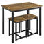 2 - Person Four Leg Dining Set-1613409618-1613441196