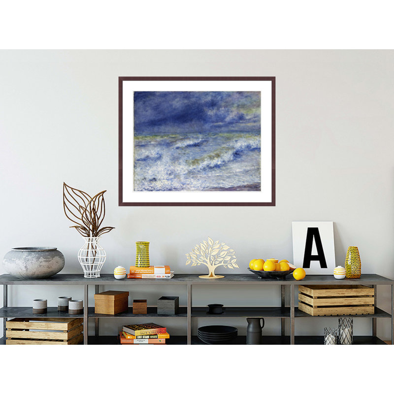«Seascape» par Pierre-Auguste Renoir, impression giclée sur cadre, H 33,5 po x l 40,64 po
