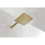 Système de douche en or brossé: pomme de pluie de 10 po et à main. Système mural double haut. Robinet de salle de bain avec garniture de soupape. Buse autonettoyante. Compatible avec les raccords de tuyauterie American Standard. Simple