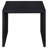 Canyon Black  Square Side End Table