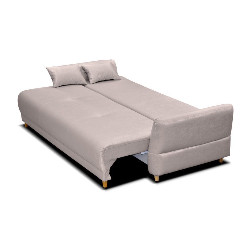 Mowbray 3-Seater Sofa Bed, Light Rose