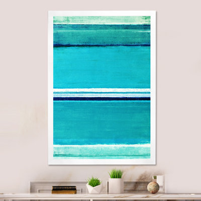 Art moderne gris et bleu II 2FDP47785