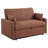 Westwind Copper Upholstered Sleeper Sofa Bed