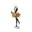 Sculpture de ballerine de luxe avec lumière lunaire-1392094908