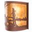 2 - Light Flush Mounted Sconce
