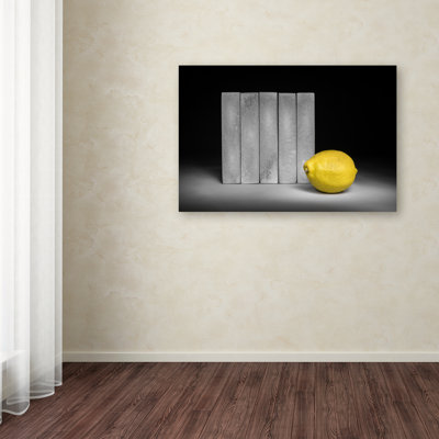 « yellow », reproduction de photo sur toile tendue
