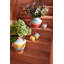 Vase Poppery H 4,7 po rose / menthe / jaune