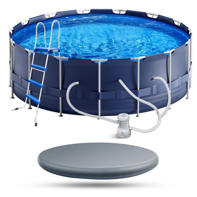Cool Round Framed Swimming Pool  Above Ground