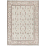 Striped Area Rug in Beige