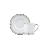 Regency Platinum - Espresso Cup & Saucer