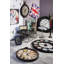 Wall Clock European Map 96cm