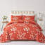 Ensemble de courtepointe 3 pièces à motif floral en microfibre légère toutes saisons-122272424-122272425