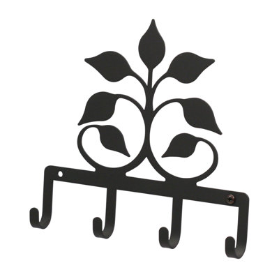 Leaf Fan - Multi-Purposefull Wall Hook and Key Holder