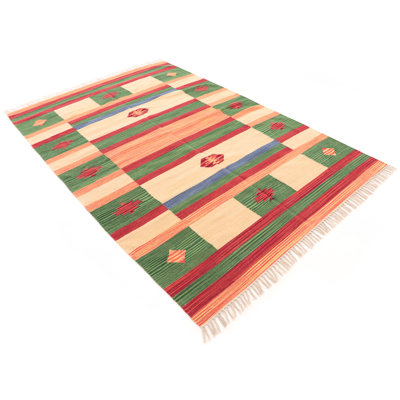 Southwestern Hand Woven Area Rug