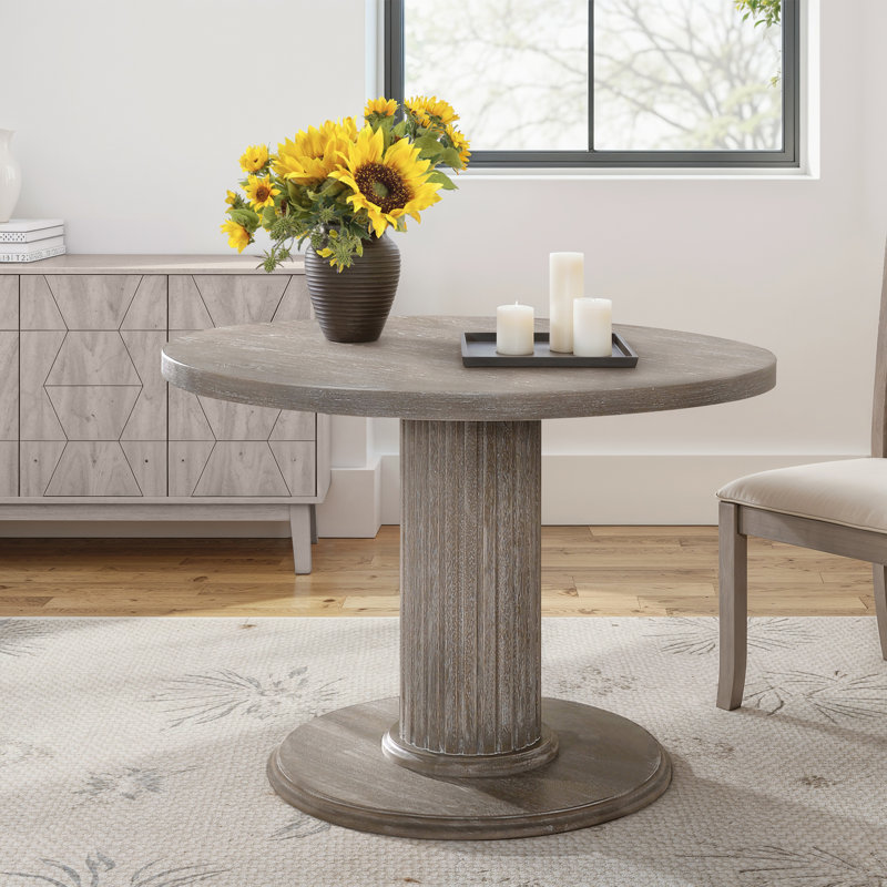 Table de salle à manger, gris récupéré
