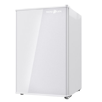 Porte solide SnowLion Premium de 65 L, 2,3 pieds cubes Mini réfrigérateur autoportant sous le comptoir