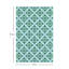 Tapis intérieur / extérieur bleu / vert Jaeden-23970742
