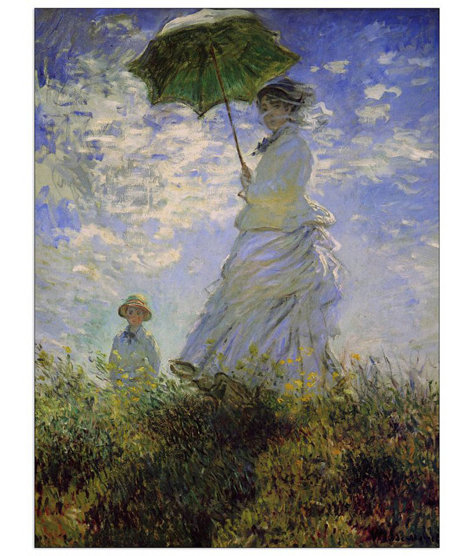 Claude Monet - Wrapped Canvas Painting, 80cm H x 60cm W x 1.8cm D