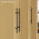 Abdella 6 Door Rattan Weaving Solid + Manufactured Wood  Armoire