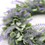 42cm Artificial Lavender Flower Wreath Front Door Hanging Decoration