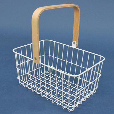 Panier en fil de porte rectangulaire