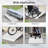 Gymax Metal Threshold Ramp-94286474