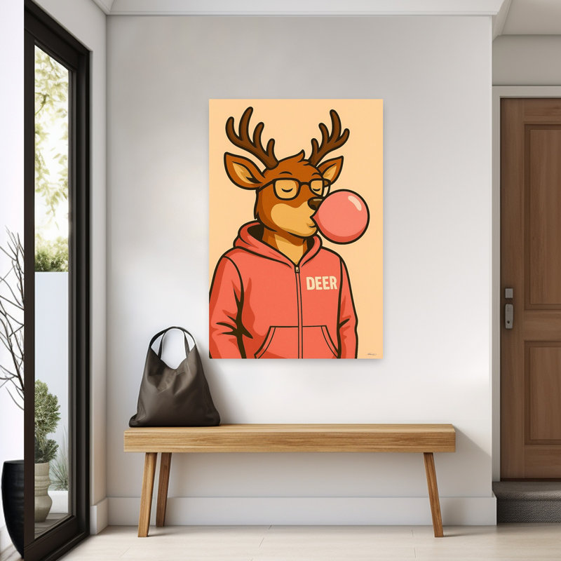 Art contemporain contemporain, H 60 po x l 40 po