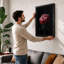 Luminous Peony Botanical - Framed Print-709923882-709923886