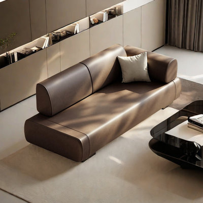 Méridiennes confort intérieur en similicuir