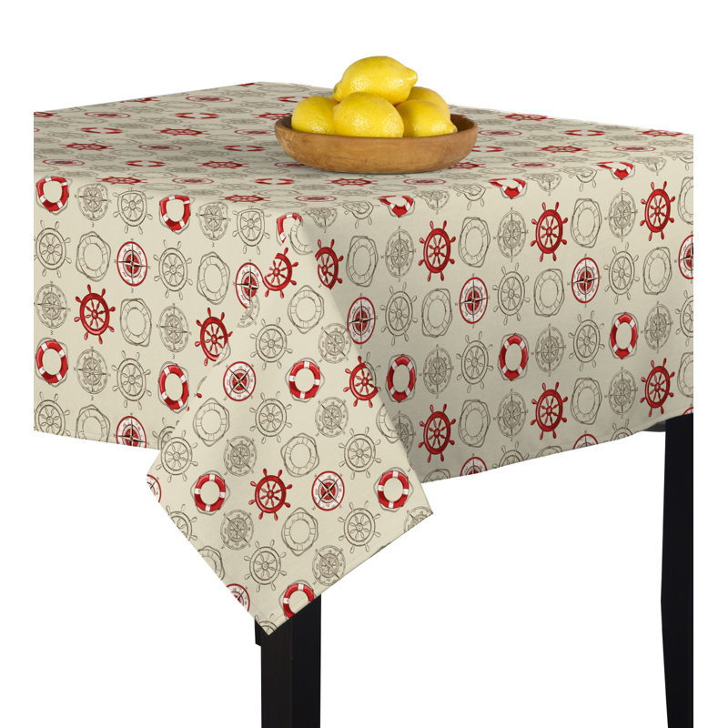 Michaud Ship Tablecloth, 90" x 90"