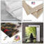 Ensemble de 3 impressions murales en toile de bambou Zen-131265112